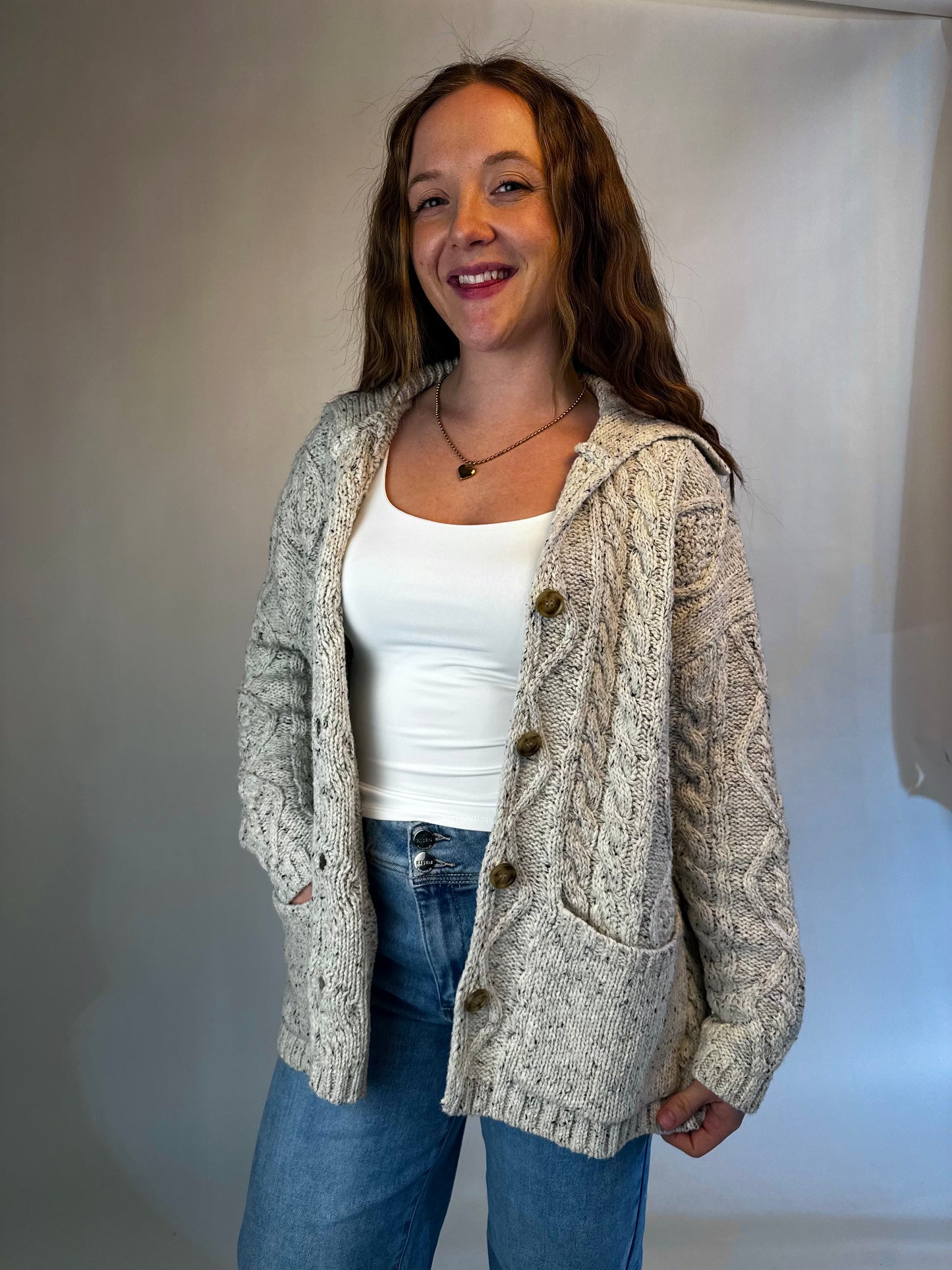 Cabin Bound Oversized Sweater Cardigan