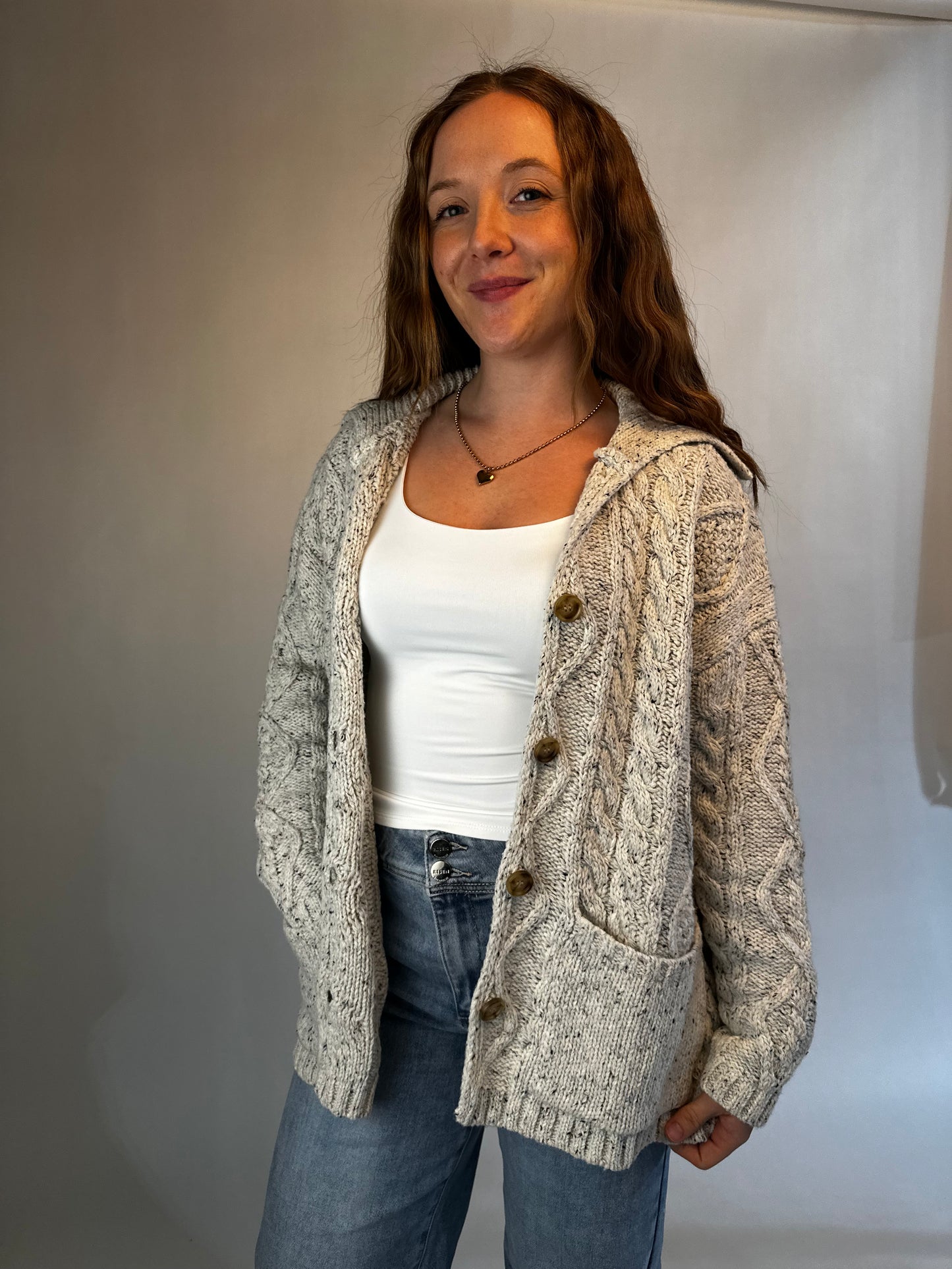 Cabin Bound Oversized Sweater Cardigan